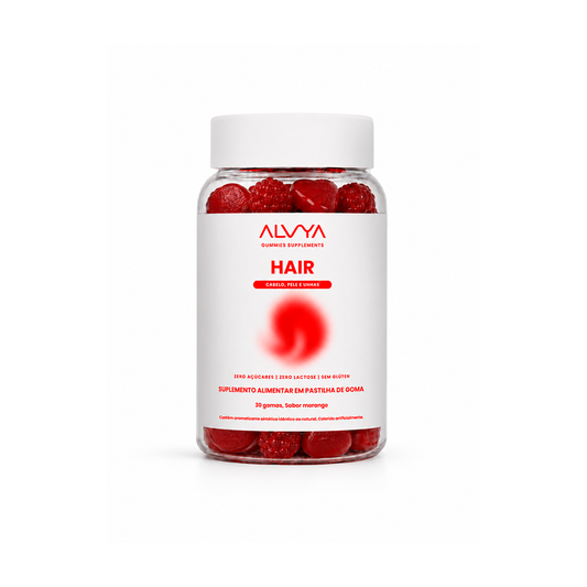 Hair Gummies - Vitaminas para Cabelo, Pele e Unhas