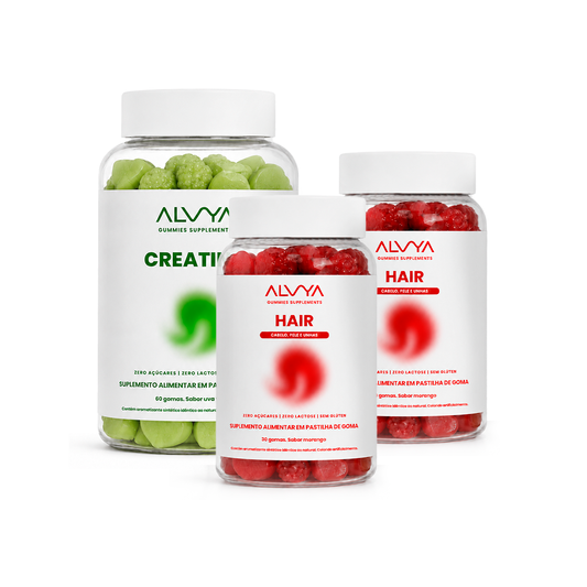 Kit Glow (2 Hair + Creatina)