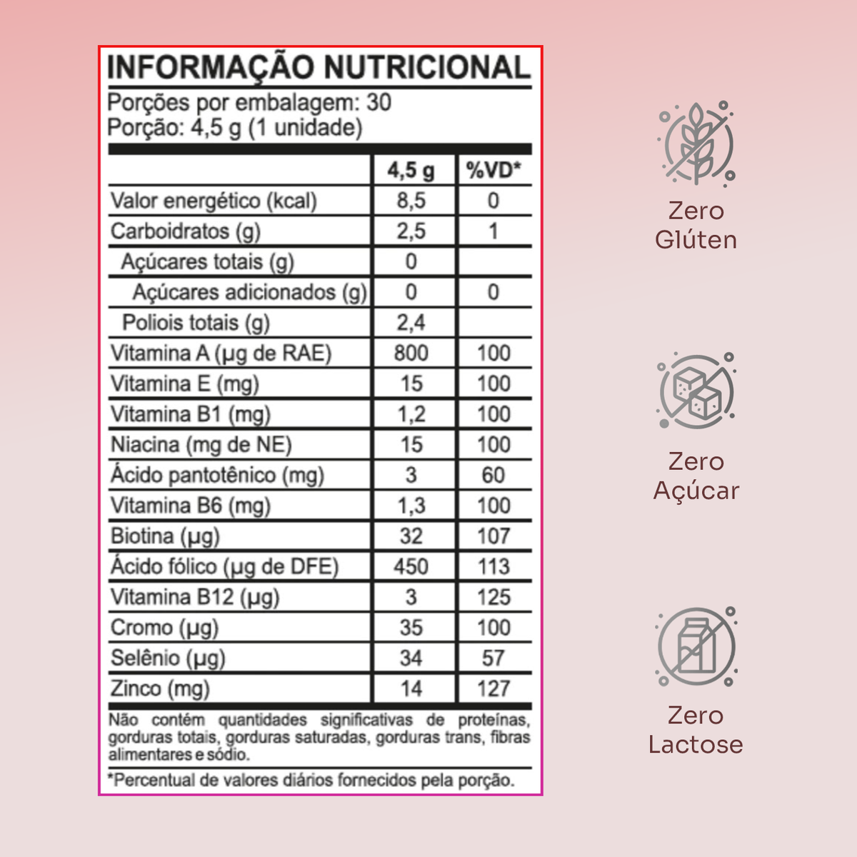 Hair Gummies - Vitaminas para Cabelo, Pele e Unhas