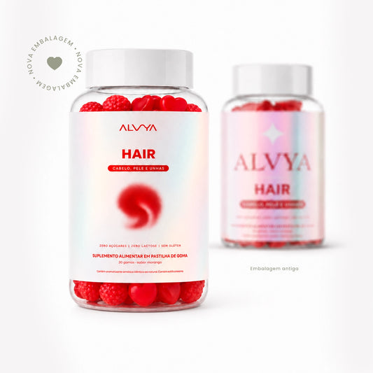 Hair Gummies - Vitaminas para Cabelo, Pele e Unhas