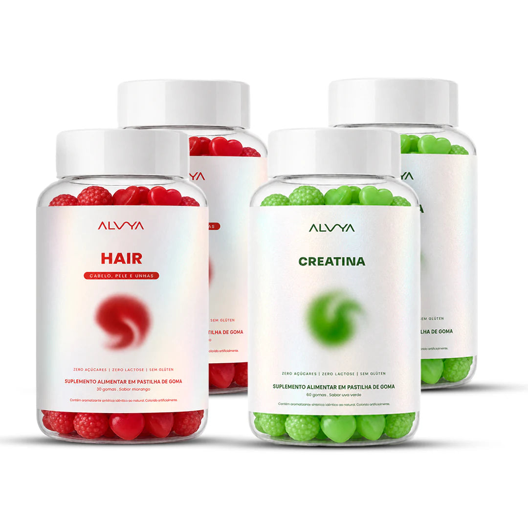 Kit Completo (2 Hair + 2 Creatinas)